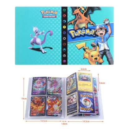 Pokemon Glurak Charizard u. a. Sammel Karten Album für 240 Karten – Bild 22