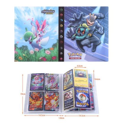 Pokemon Glurak Charizard u. a. Sammel Karten Album für 240 Karten – Bild 24