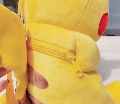 Süßer Pikachu Plüsch Rucksack – Bild 2