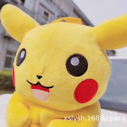 Süßer Pikachu Plüsch Rucksack – Bild 4