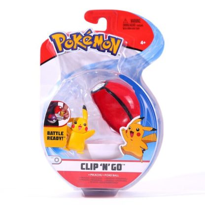Pokemon Figur mit Pokeball Clip n Go Spielzeug