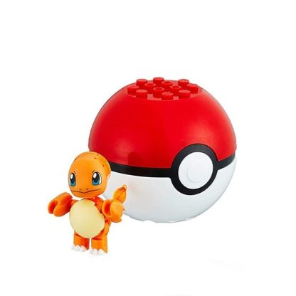 Pokeball Baustein mit Pokemon Figur - verschiedene Motive – Bild 5