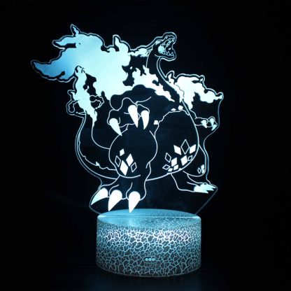 Dynamax Glurak Charizard 3D Lampe Nachtlicht – Bild 4