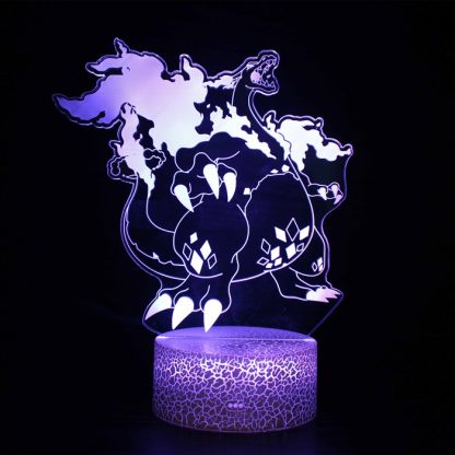 Dynamax Glurak Charizard 3D Lampe Nachtlicht – Bild 5