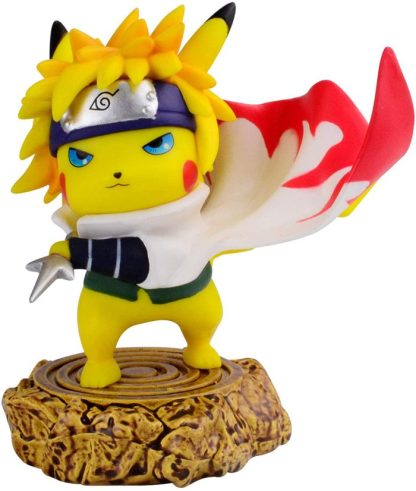 Pikachu Figur Cosplay als Namikaze Minato (ca. 10cm)