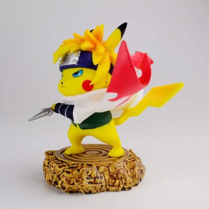 Pikachu Figur Cosplay als Namikaze Minato (ca. 10cm) – Bild 4