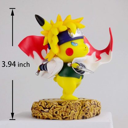 Pikachu Figur Cosplay als Namikaze Minato (ca. 10cm) – Bild 5