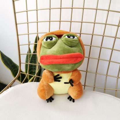 Pikachu, Glumanda, Bisasam u. a. als Sad Frog Meme Cosplay Plüsch Pokemon (ca. 25cm) – Bild 3