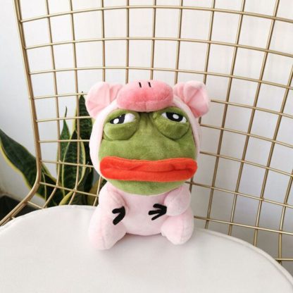 Pikachu, Glumanda, Bisasam u. a. als Sad Frog Meme Cosplay Plüsch Pokemon (ca. 25cm) – Bild 5