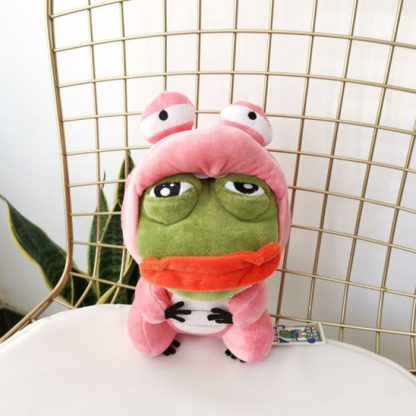 Pikachu, Glumanda, Bisasam u. a. als Sad Frog Meme Cosplay Plüsch Pokemon (ca. 25cm) – Bild 6