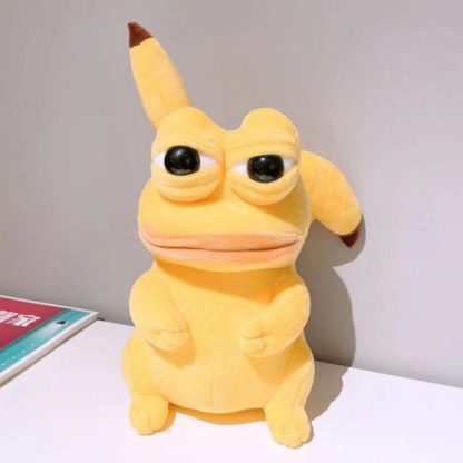 Pikachu, Glumanda, Bisasam u. a. als Sad Frog Meme Cosplay Plüsch Pokemon (ca. 25cm) – Bild 8