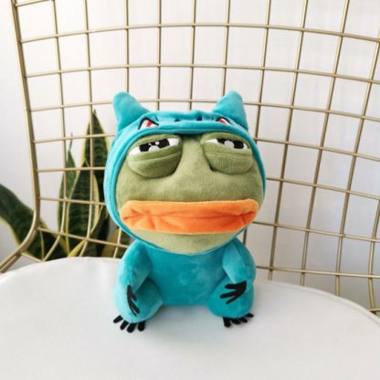 Pikachu, Glumanda, Bisasam u. a. als Sad Frog Meme Cosplay Plüsch Pokemon (ca. 25cm) – Bild 11