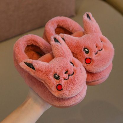 Pokemon Pikachu Plüschige Kinder Hausschuhe – Bild 8