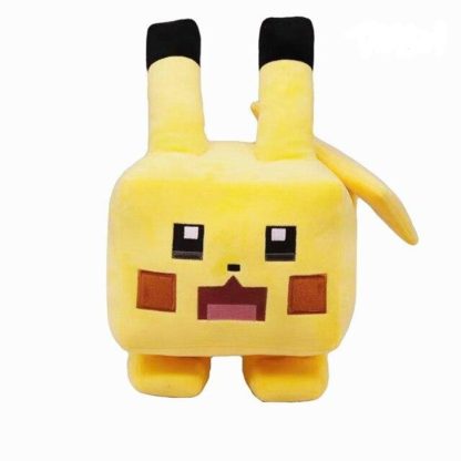 Eckige Pokemon Plüschies - Evoli, Pikachu, Enton, Schiggy, Pummeluff, Bisasam im Pixel Look – Bild 3
