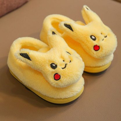 Pokemon Pikachu Plüschige Kinder Hausschuhe – Bild 12