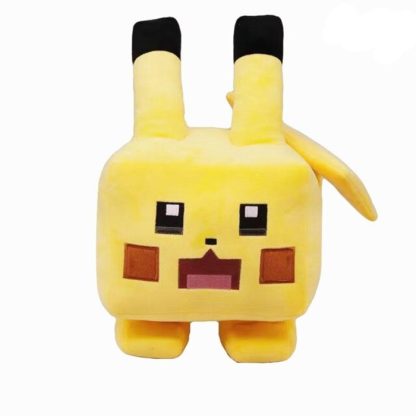 Eckige Pokemon Plüschies - Evoli, Pikachu, Enton, Schiggy, Pummeluff, Bisasam im Pixel Look – Bild 7