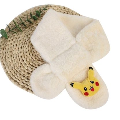 Pokemon Pikachu Flauschiger Winterschal für Kinder – Bild 9