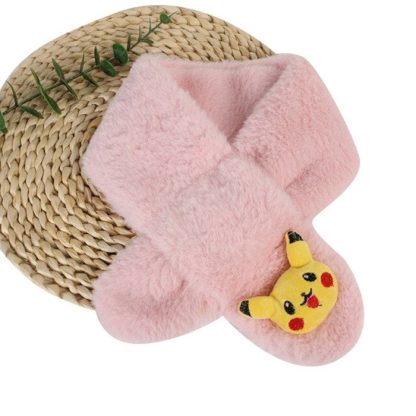 Pokemon Pikachu Flauschiger Winterschal für Kinder – Bild 13