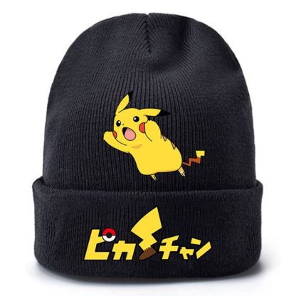 Pokemon Pikachu Winter Beanie Mütze für die kalte Jahreszeit – Bild 3