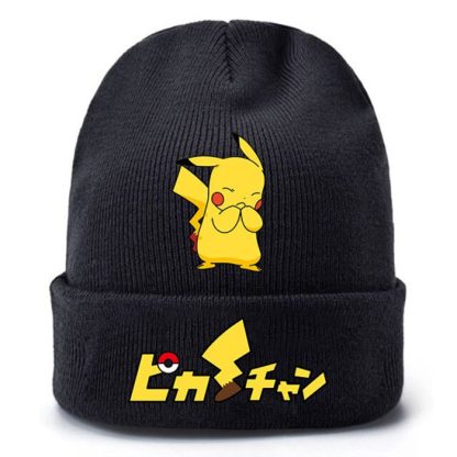Pokemon Pikachu Winter Beanie Mütze für die kalte Jahreszeit – Bild 4