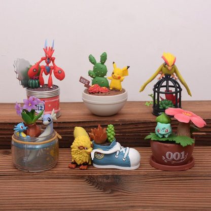 6er Set Botanische Pokemon Figuren – Bild 5