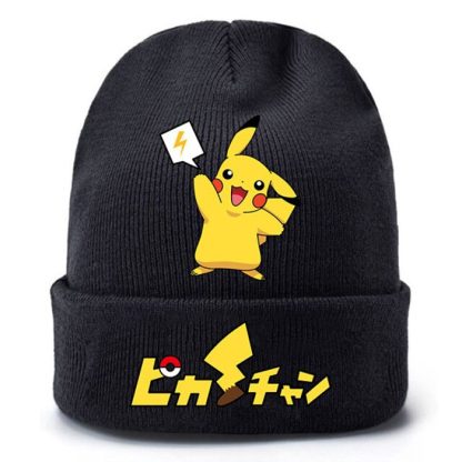 Pokemon Pikachu Winter Beanie Mütze für die kalte Jahreszeit – Bild 10