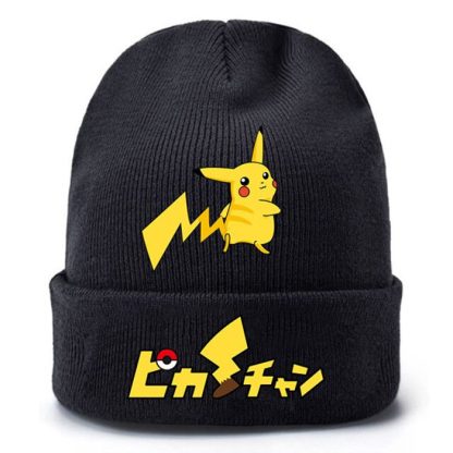 Pokemon Pikachu Winter Beanie Mütze für die kalte Jahreszeit – Bild 11