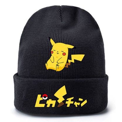 Pokemon Pikachu Winter Beanie Mütze für die kalte Jahreszeit – Bild 17