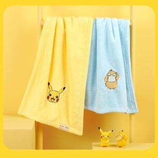 Bade Handtücher mit Pokemon Pikachu u. a. Motiven