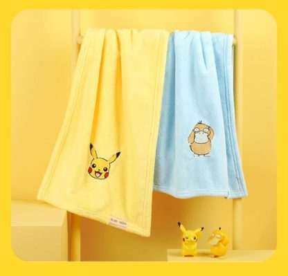 Bade Handtücher mit Pokemon Pikachu u. a. Motiven