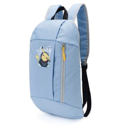 Leichter Rucksack mit Pokemon Pikachu Motiv in verschiedenen Farben – Bild 2