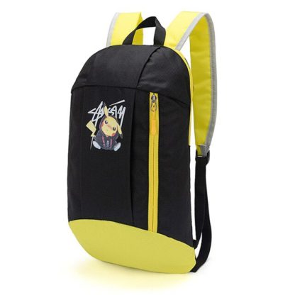 Leichter Rucksack mit Pokemon Pikachu Motiv in verschiedenen Farben – Bild 3