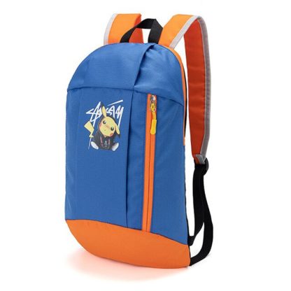 Leichter Rucksack mit Pokemon Pikachu Motiv in verschiedenen Farben – Bild 4