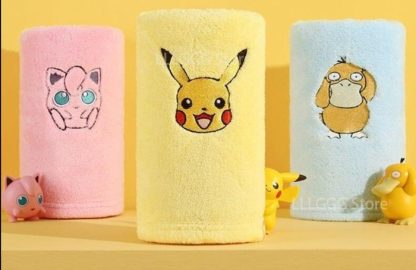 Bade Handtücher mit Pokemon Pikachu u. a. Motiven – Bild 4