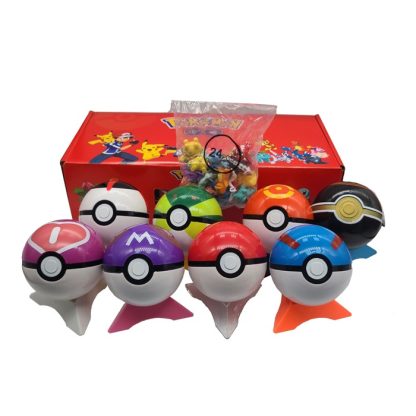 Pokemon Bälle mit Figuren - verschiedene Boxen – Bild 10