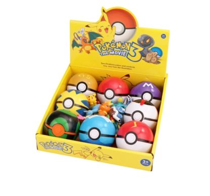 Pokemon Bälle mit Figuren - verschiedene Boxen – Bild 13