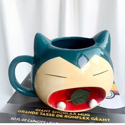 3D Relaxo Snorlax XL Kaffeetasse – Bild 2