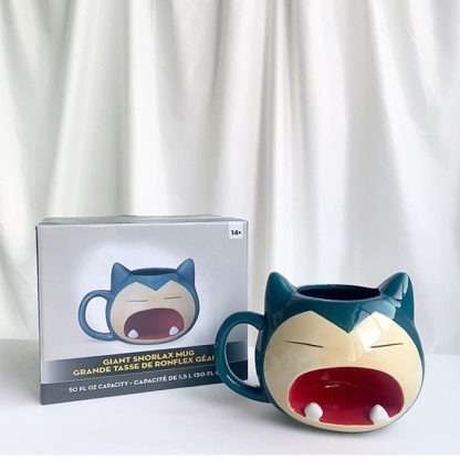 3D Relaxo Snorlax XL Kaffeetasse – Bild 3