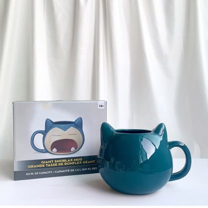 3D Relaxo Snorlax XL Kaffeetasse – Bild 4