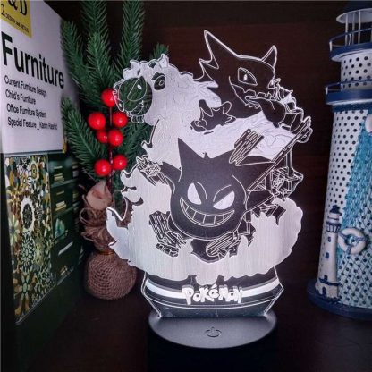 Pokemon Gengar Nacht Lampe Licht mit Farbwechsel – Bild 4