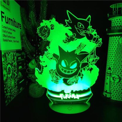 Pokemon Gengar Nacht Lampe Licht mit Farbwechsel – Bild 6