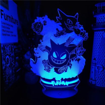 Pokemon Gengar Nacht Lampe Licht mit Farbwechsel – Bild 9