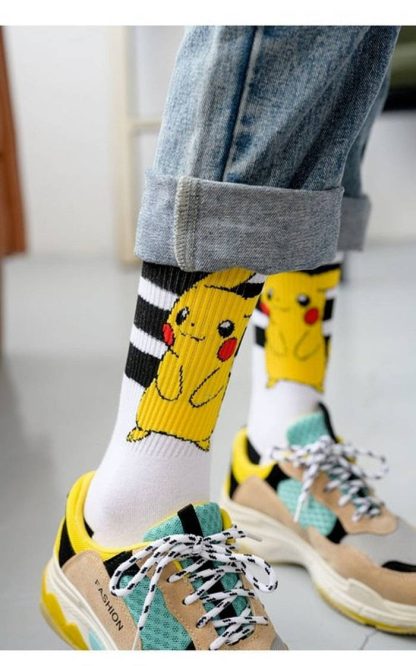 Stylishe Pokemon Pikachu Socken – Bild 2