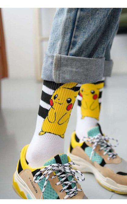 Stylishe Pokemon Pikachu Socken – Bild 5