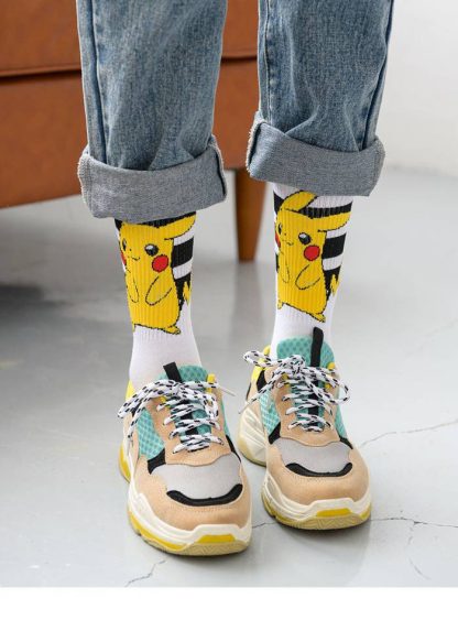 Stylishe Pokemon Pikachu Socken – Bild 11