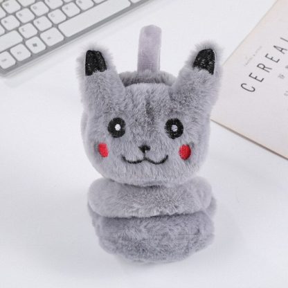 Pokemon Pikachu Flauschige Ohrenwärmer für kalte Tage – Bild 3