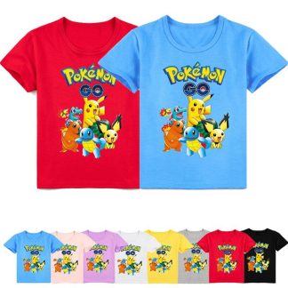 Pokemon Baumwolle T-Shirt für Kinder - viele Motive und Farben