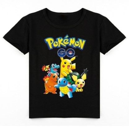 Pokemon Baumwolle T-Shirt für Kinder - viele Motive und Farben – Bild 2