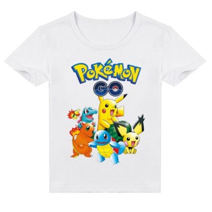 Pokemon Baumwolle T-Shirt für Kinder - viele Motive und Farben – Bild 4