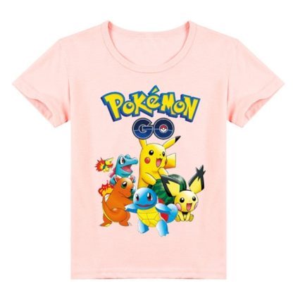 Pokemon Baumwolle T-Shirt für Kinder - viele Motive und Farben – Bild 5